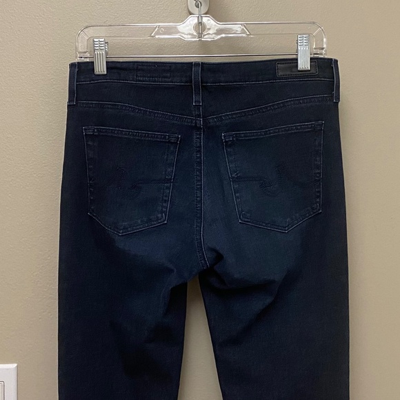 AG Adriano Goldschmied Prima Cigarette Contour 360 Denim Dark Blue Jeans 27x30 - Picture 15 of 15